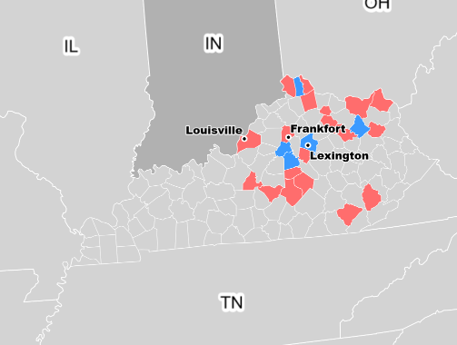 A look at a few counties