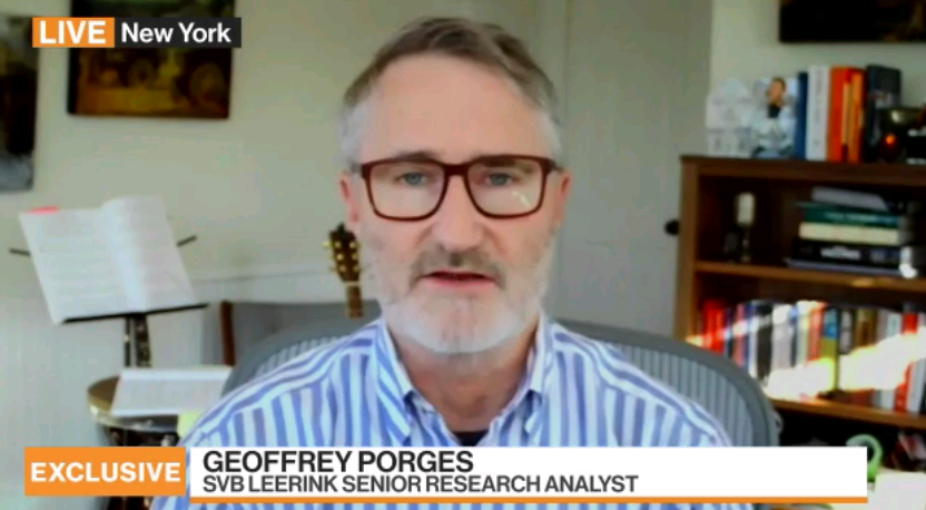 SVB Leerink's Geoffrey Porges speaks on Bloomberg TV