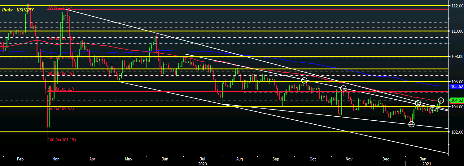 USD/JPY D1 29-01