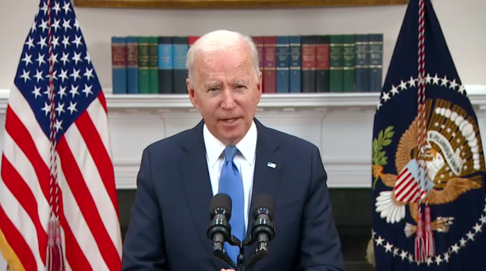 Comments from Biden after the jobs report