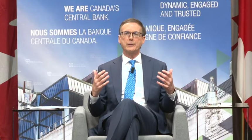 Comments from the BOC governor in the audience Q&A: