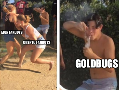 Goldbug meme