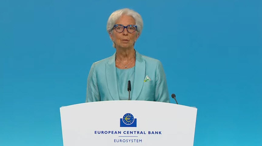 Comments from Lagarde in the Q&A