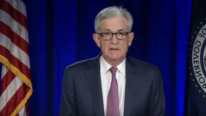 We already had the timing for Federal Reserve Chair Powell's speech, 