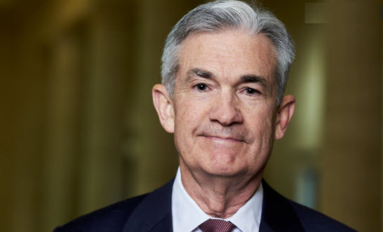 Fed's Powell speaks at a town hall.