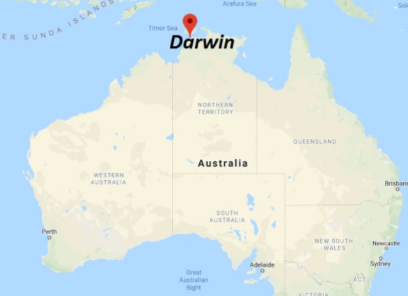 A Chinese company, Landbridge,  has a 99-year lease on the Port of Darwin.
