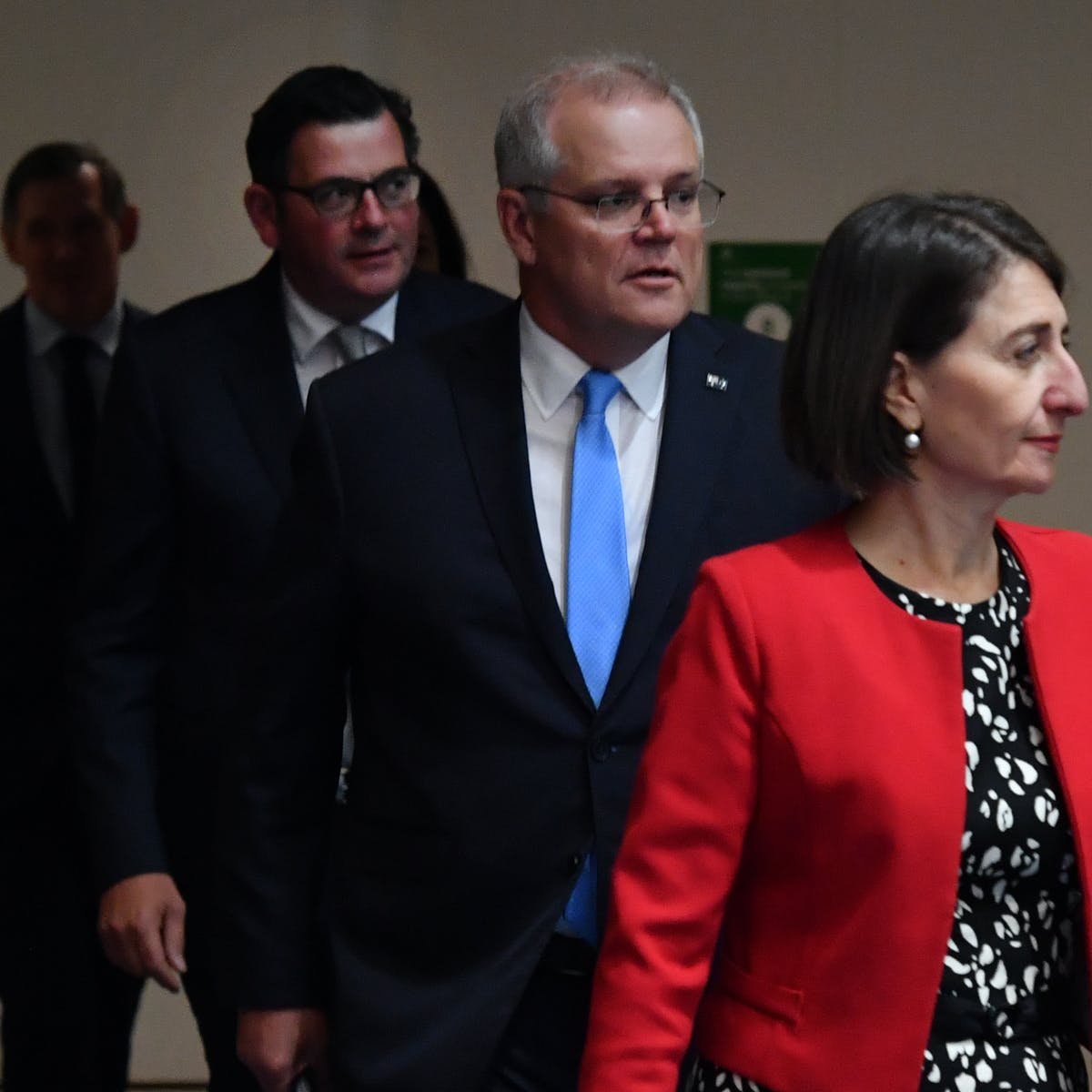 Australian Prime Minister Morrison said over the weekend that shut borders between Australian states must reopen once 80% double-vaccination targets are reached. 