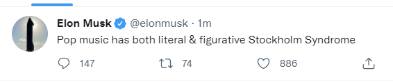 Elon Musk has transitioned into the Get off my lawn period of his life. 